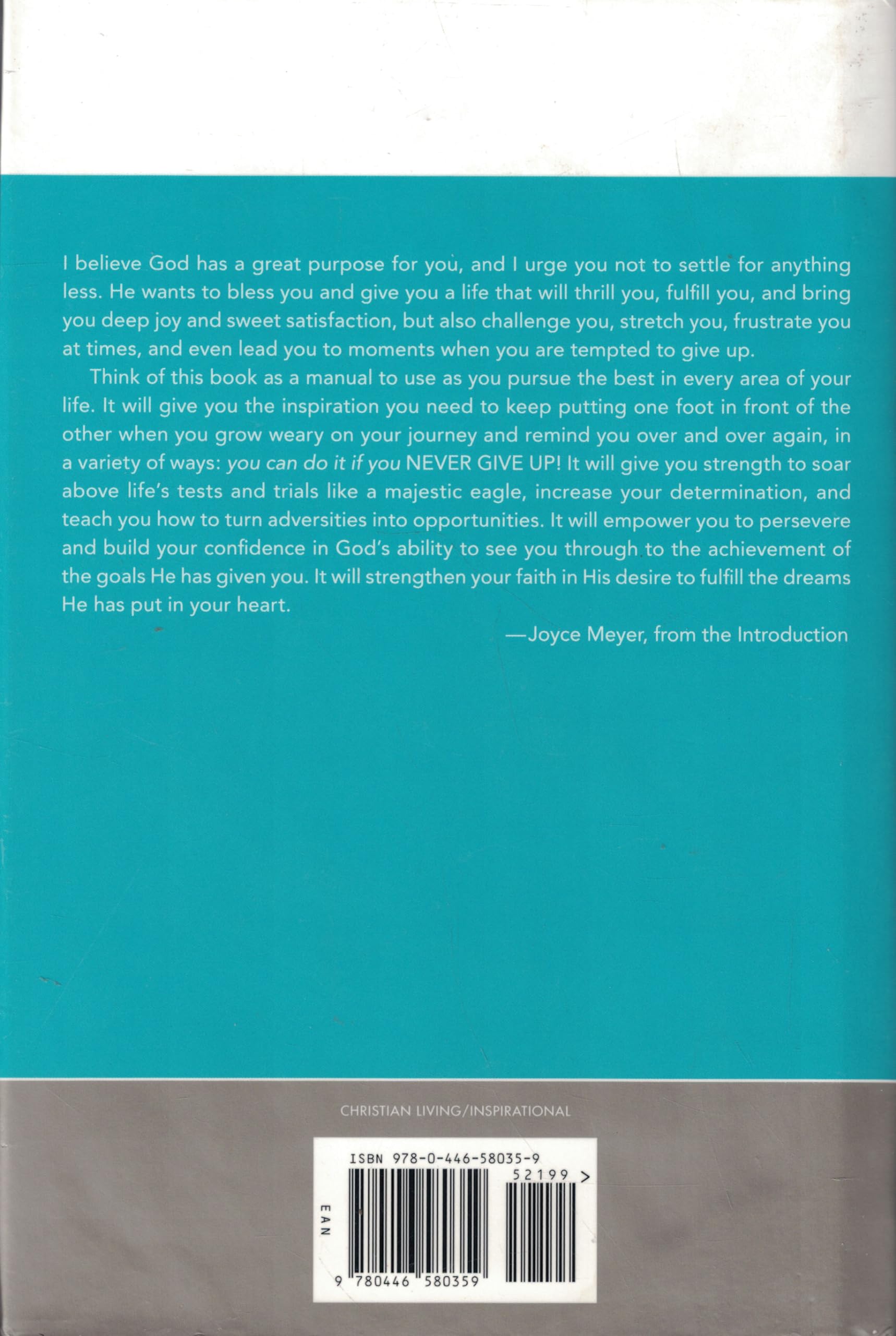 Never Give Up!: Relentless Determination to Overcome Life's Challenges,New