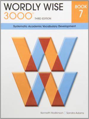 Wordly Wise 3000 Book 7: Systematic Academic Vocalulary Development,New