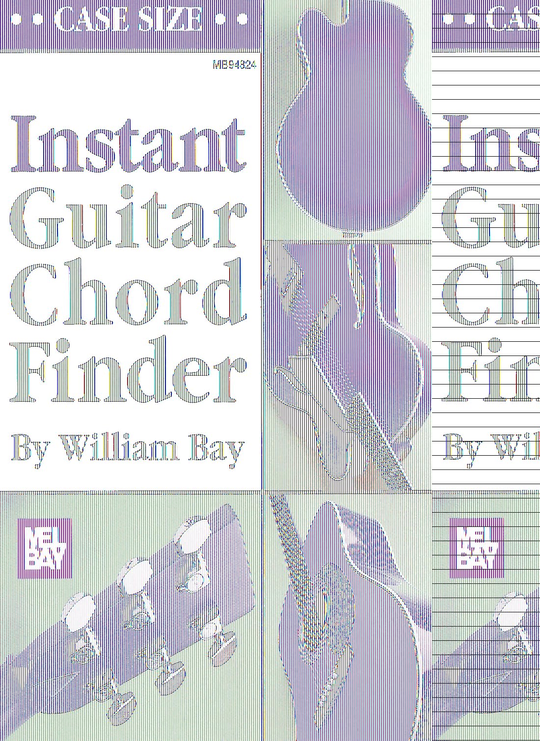 Mel Bay Instant Guitar Chord Finder,Used
