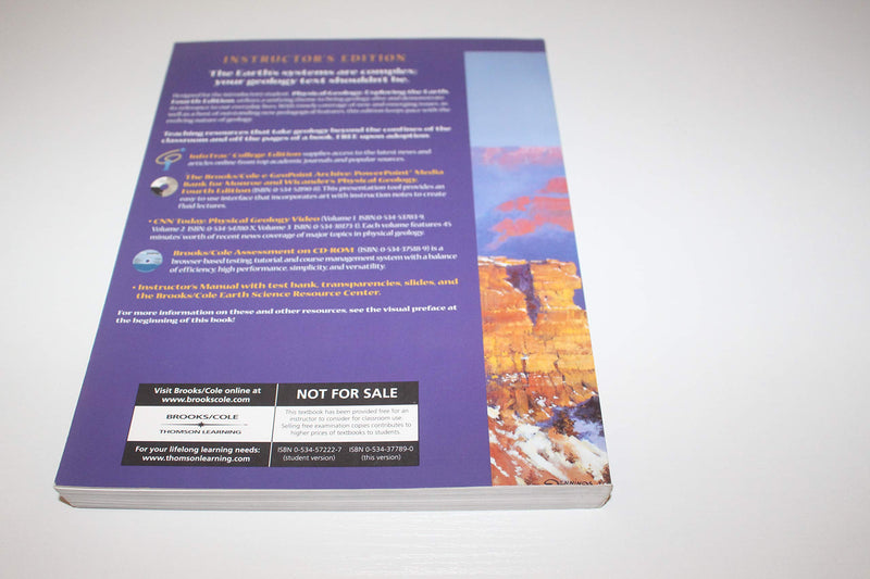 Physical Geology: Exploring the Earth (with Earth Systems Today CDROM and InfoTrac),Used