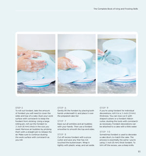 The Complete Book of Icing, Frosting & Fondant Skills,Used