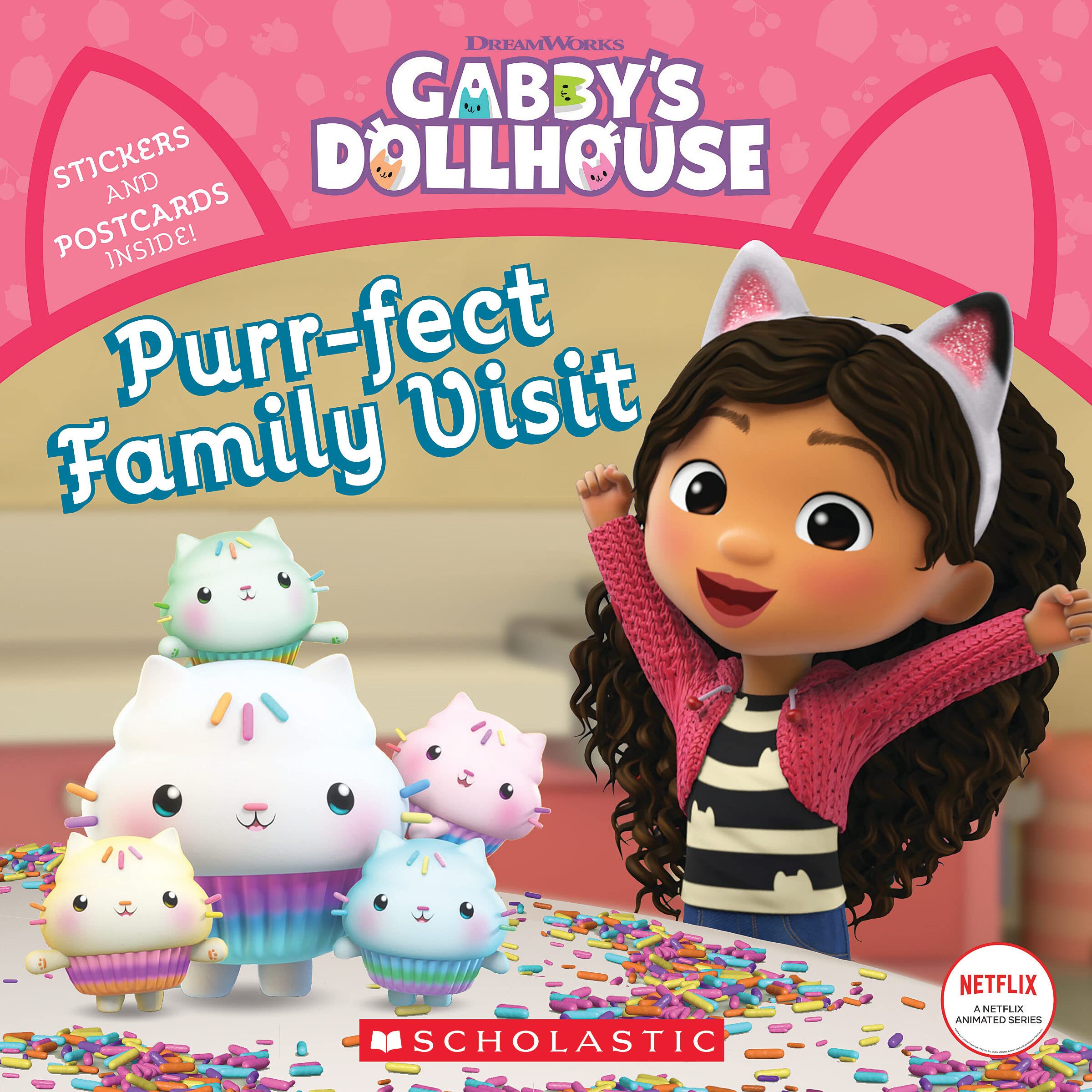 Purrfect Family Visit (Gabby'S Dollhouse Storybook),Used