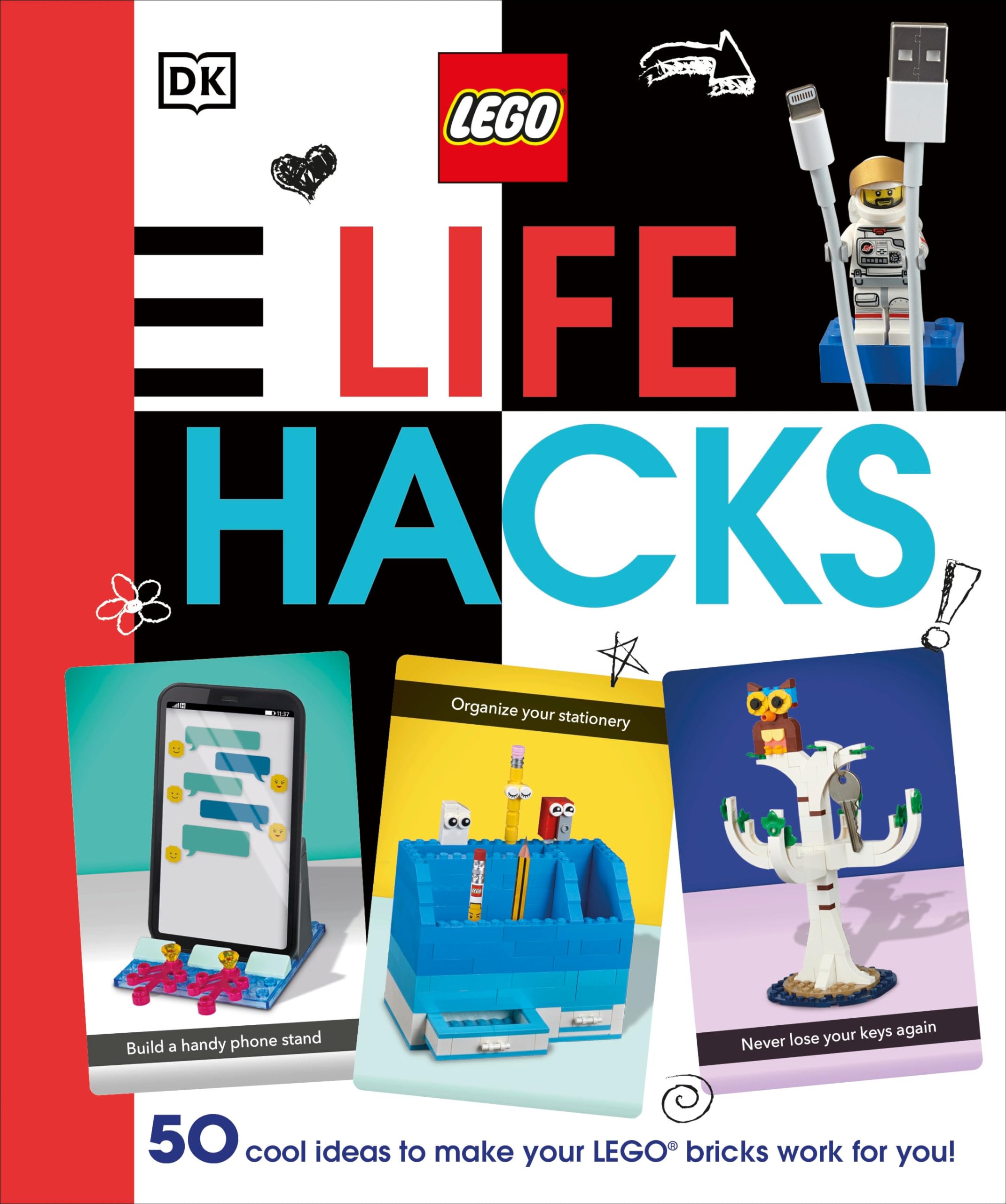 Lego Life Hacks: 50 Cool Ideas To Make Your Lego Bricks Work For You!-new
