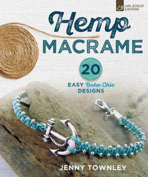 Hemp Macram: 20 Easy Boho Chic Designs,Used