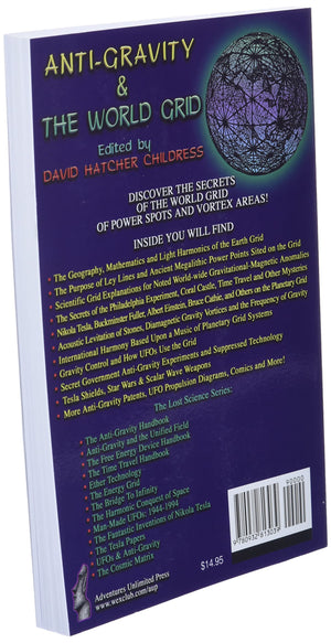 AntiGravity and the World Grid (Lost Science (Adventures Unlimited Press)),Used
