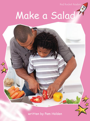 Make a Salad (Red Rocket Readers PreReading Level),Used