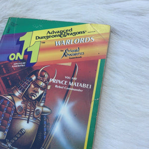 Warlords: An Oriental Adventures Gamebook (Advanced Dungeons & Dragons),Used