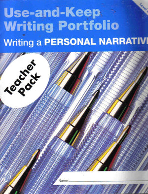 Writing a Narrative: Level A (UseAndKeep Writing Portfolio),Used