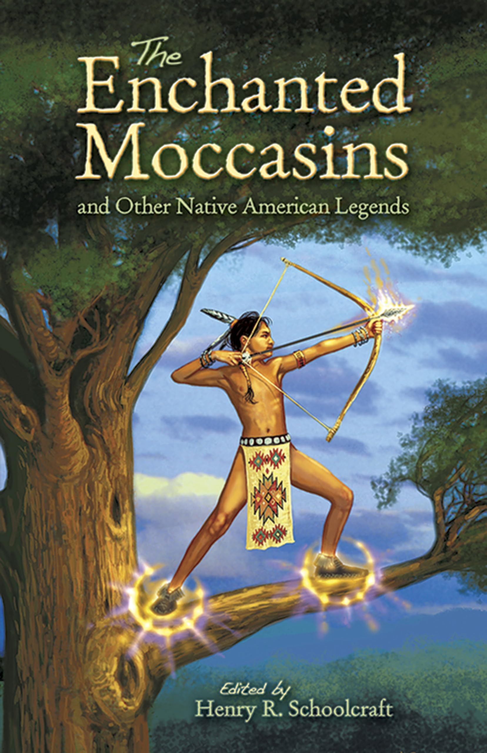 The Enchanted Moccasins and Other Native American Legends (Dover Children's Classics),Used