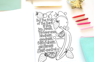 The Bible Coloring Book for Girls: Color 40 Cute Designs of Inspirational Verses & Christian Artwork,Used