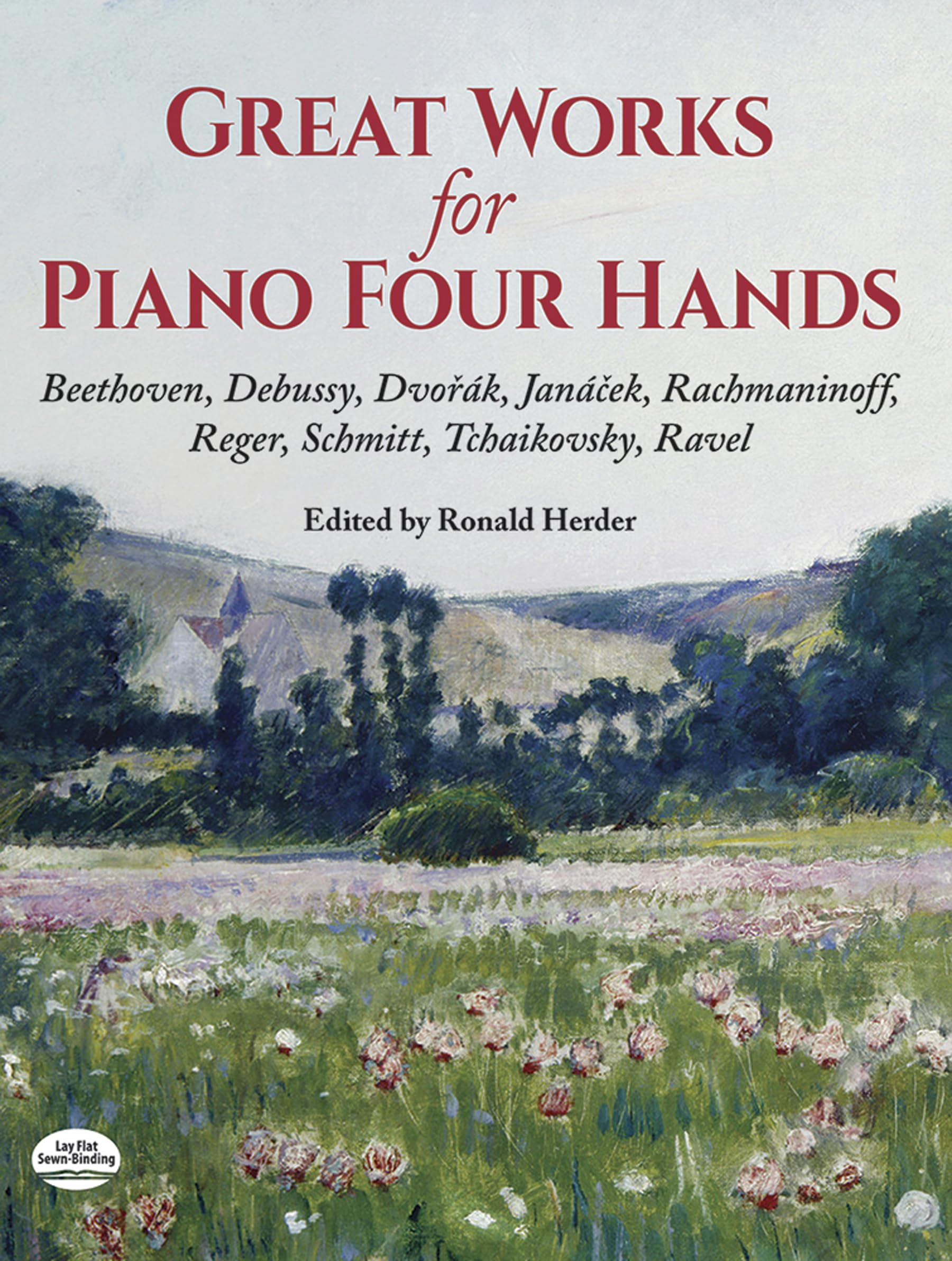 Great Works For Piano Four Hands (Dover Classical Piano Music: Four Hands),Used