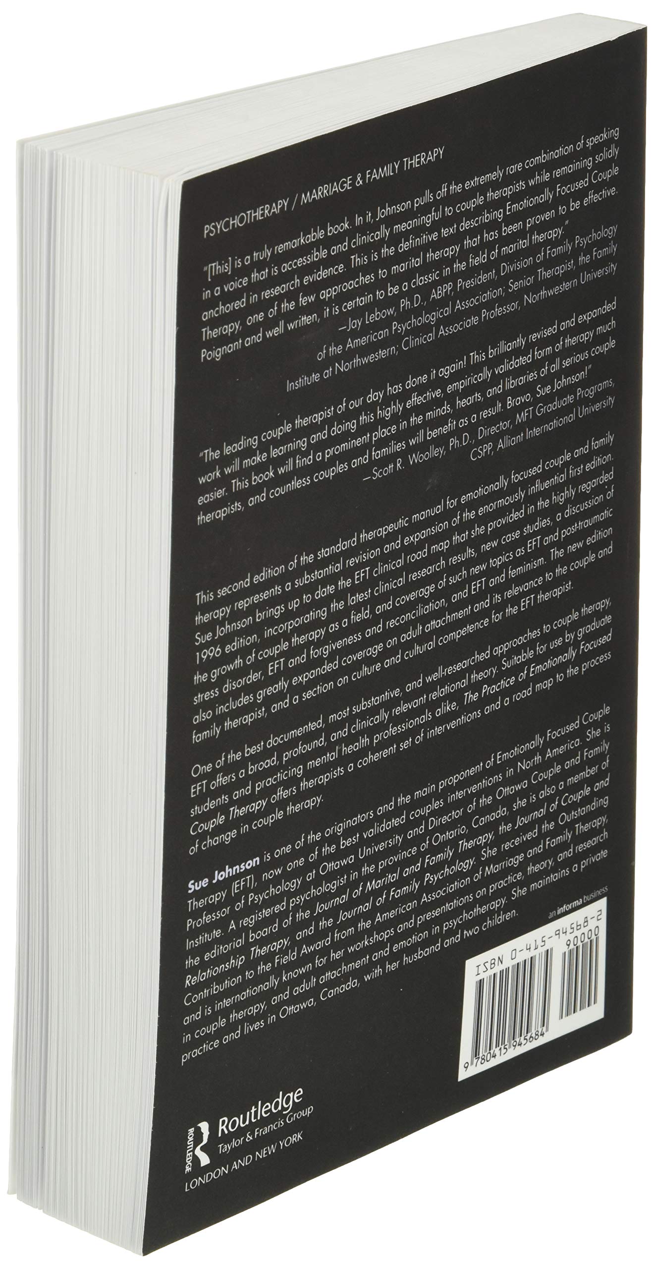 The Practice of Emotionally Focused Couple Therapy: Creating Connection (Basic Principles into Practice Series),Used