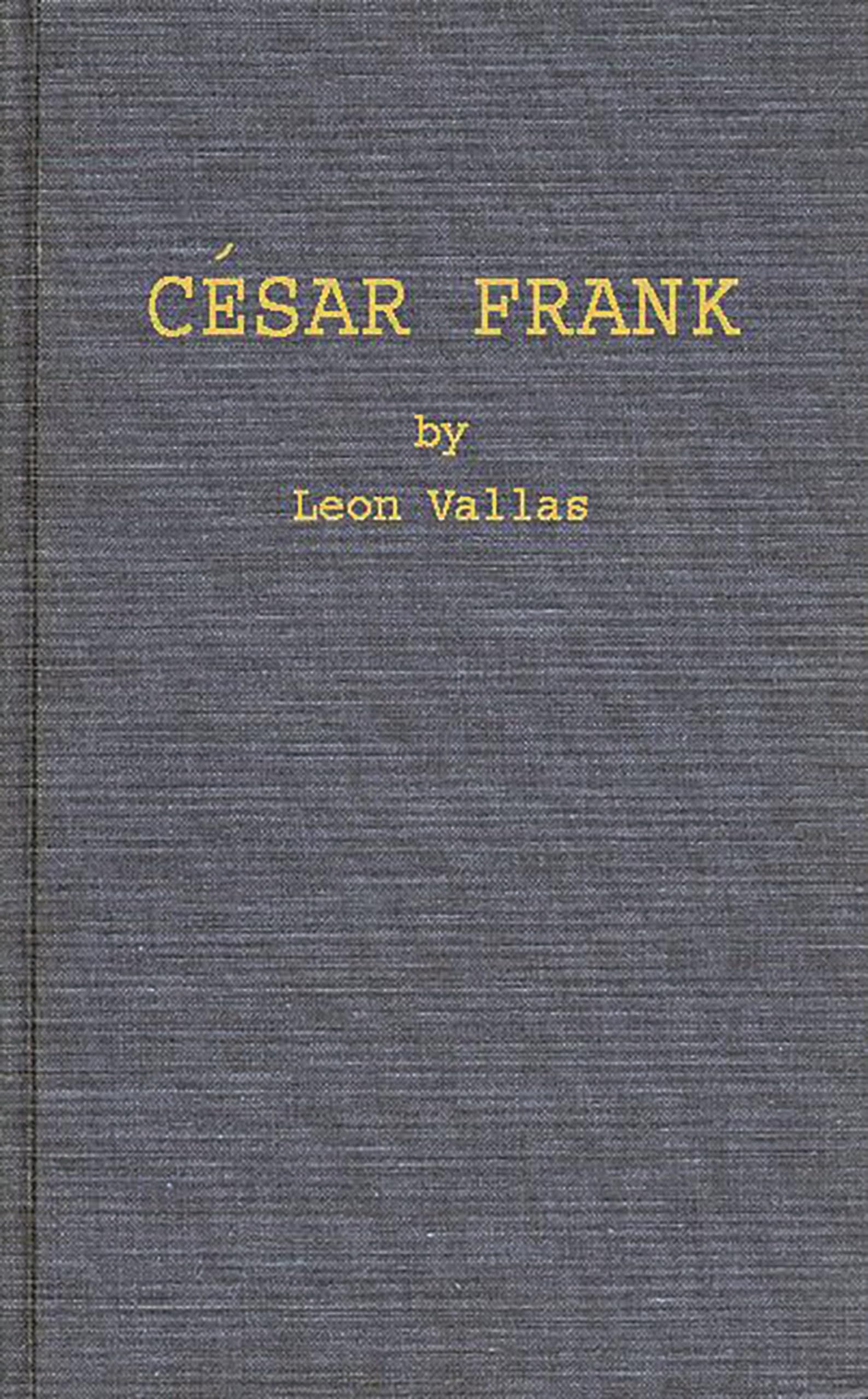 Cesar Franck,Used