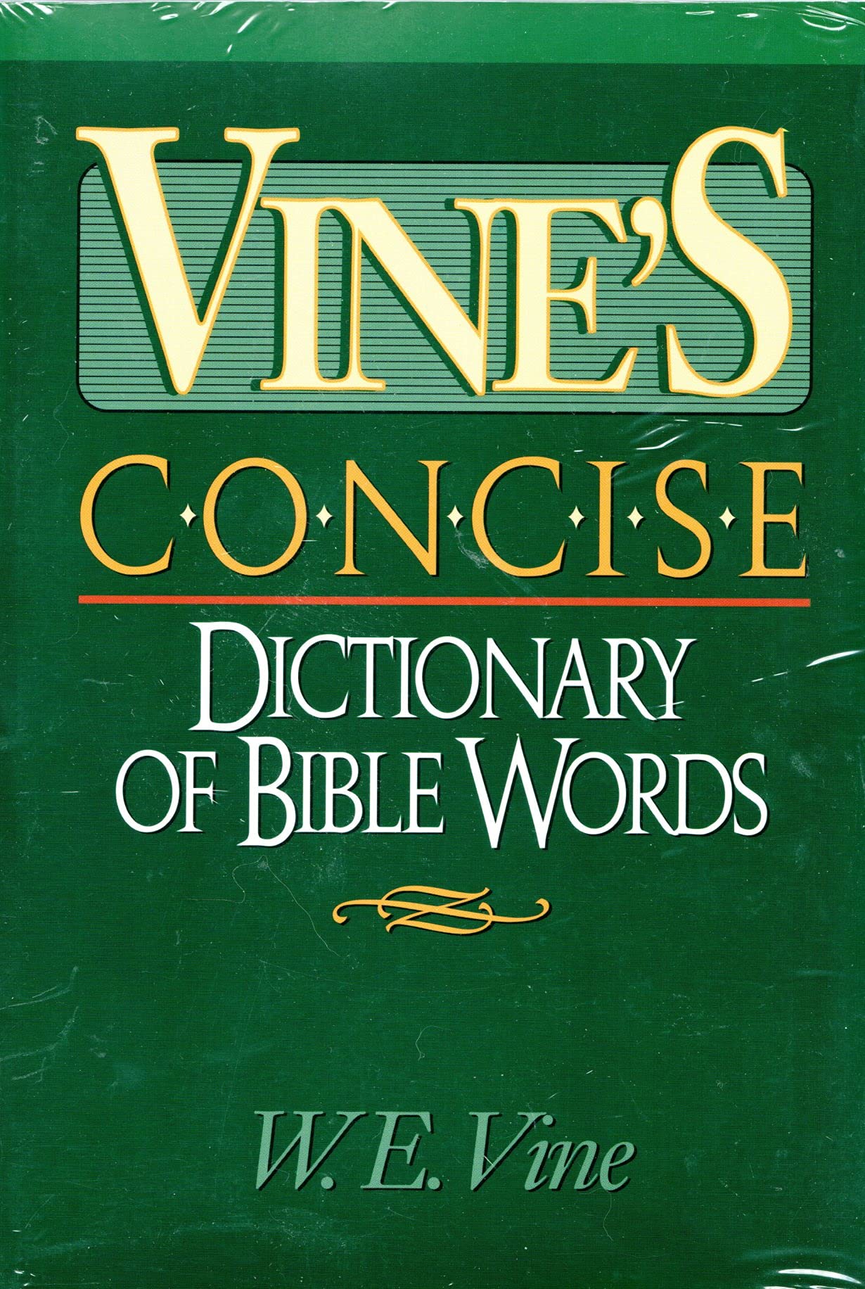 Vine's Concise Dictionary Of Bible Words Nelson's Concise Series,Used