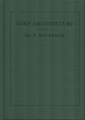 Golf Architecture (Classics Of Golf)-used