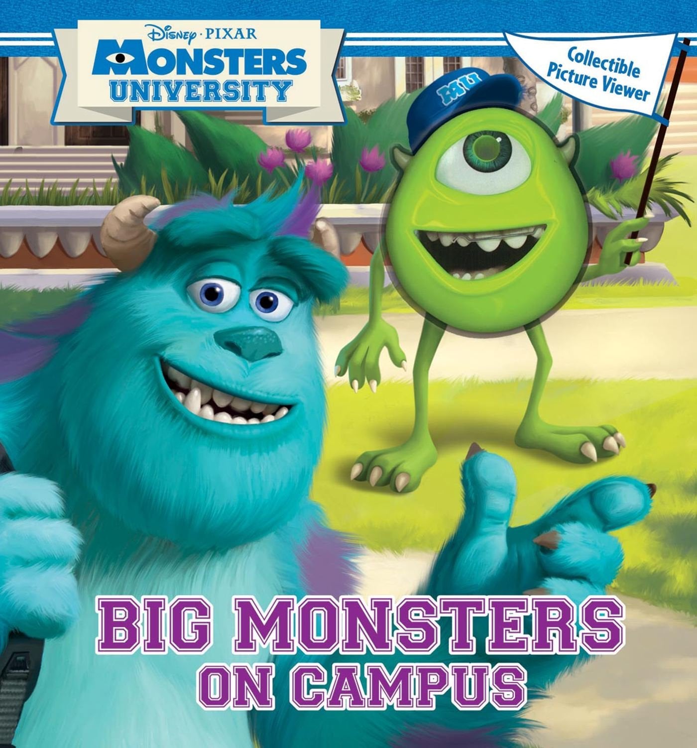 Disney Pixar Monsters University Big Monsters On Campus: Book with Picture Viewer (1),Used