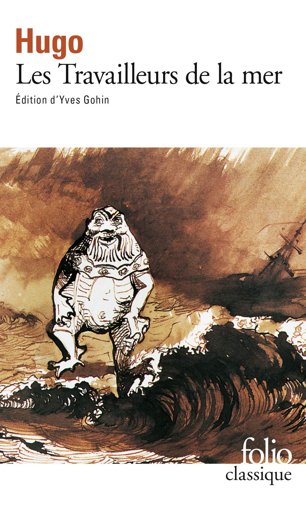 Les Travailleurs De LA Mer (Folio),Used