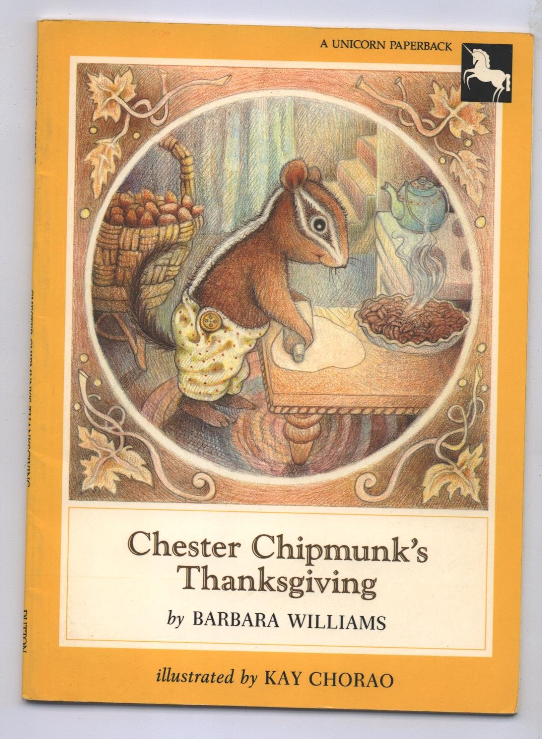 Chester Chipmunk's Thanksgiving,New