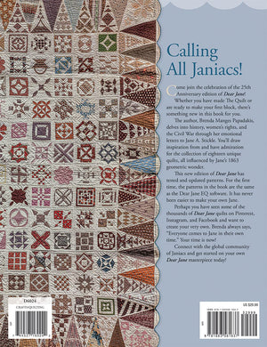 Dear Jane: The Two Hundred TwentyFive Patterns from the 1863 Jane A. Stickle Quilt,New