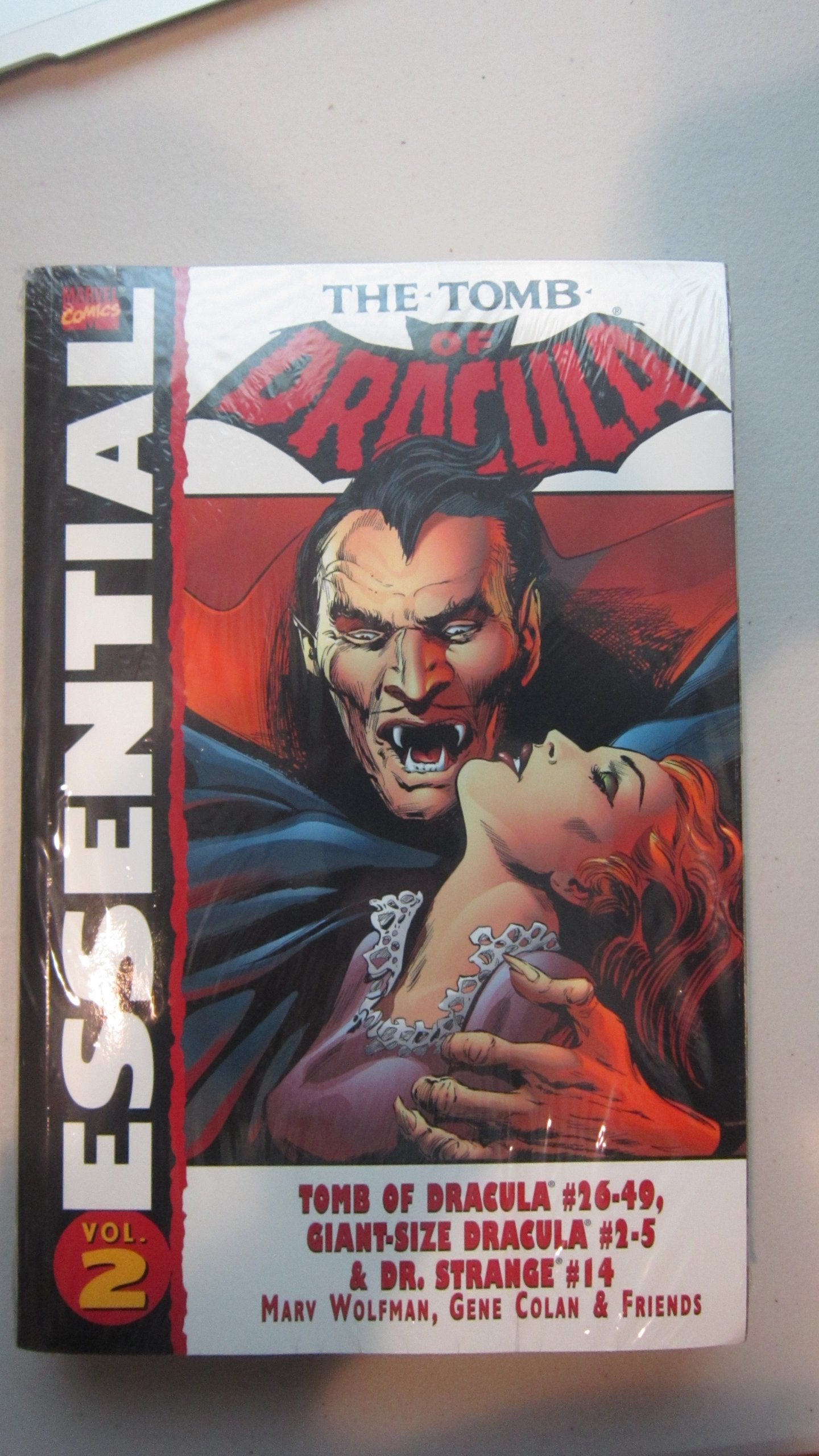 Essential Tomb Of Dracula, Vol. 2 (Marvel Essentials),Used