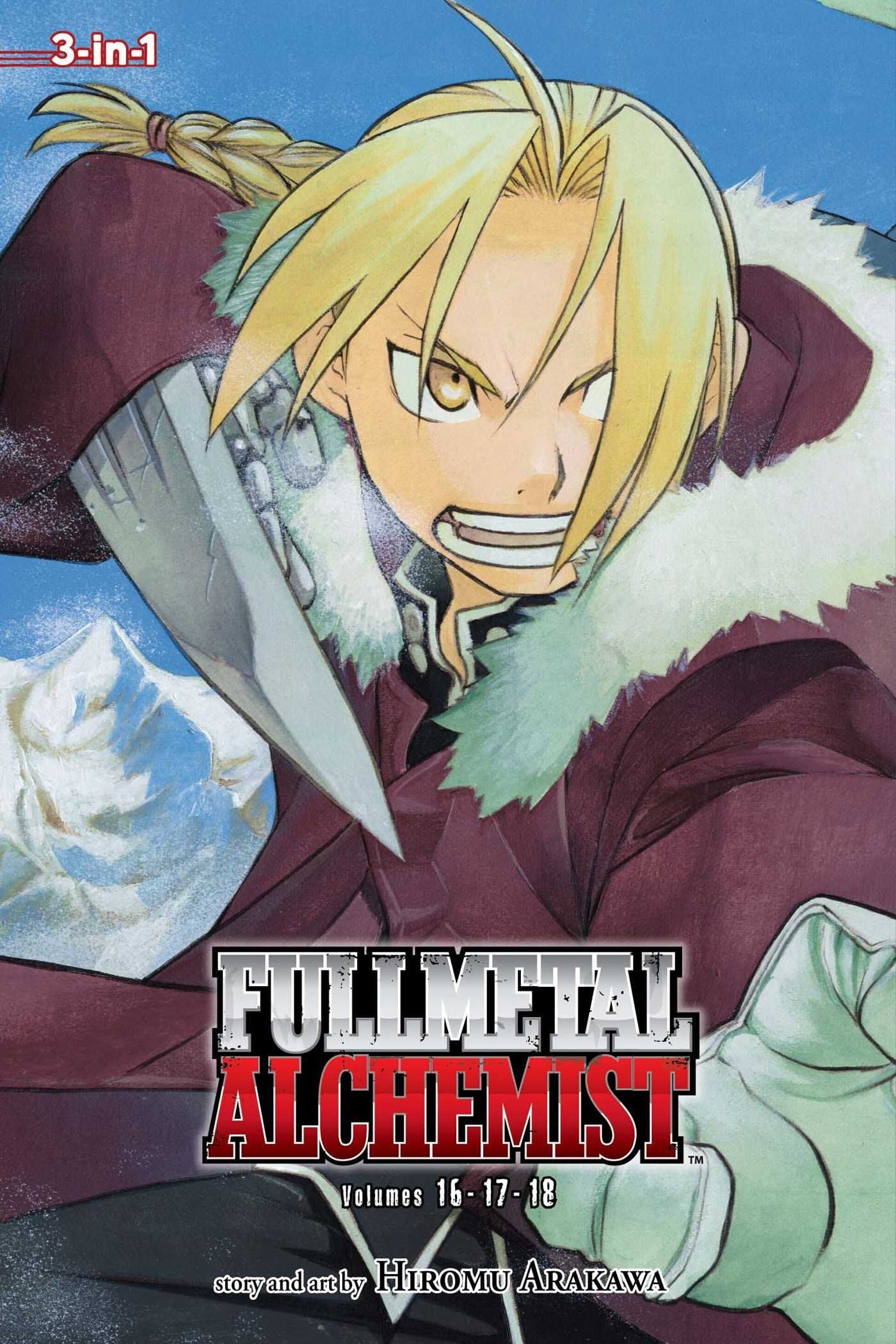 Fullmetal Alchemist, Vol. 1618 (Fullmetal Alchemist 3in1),Used
