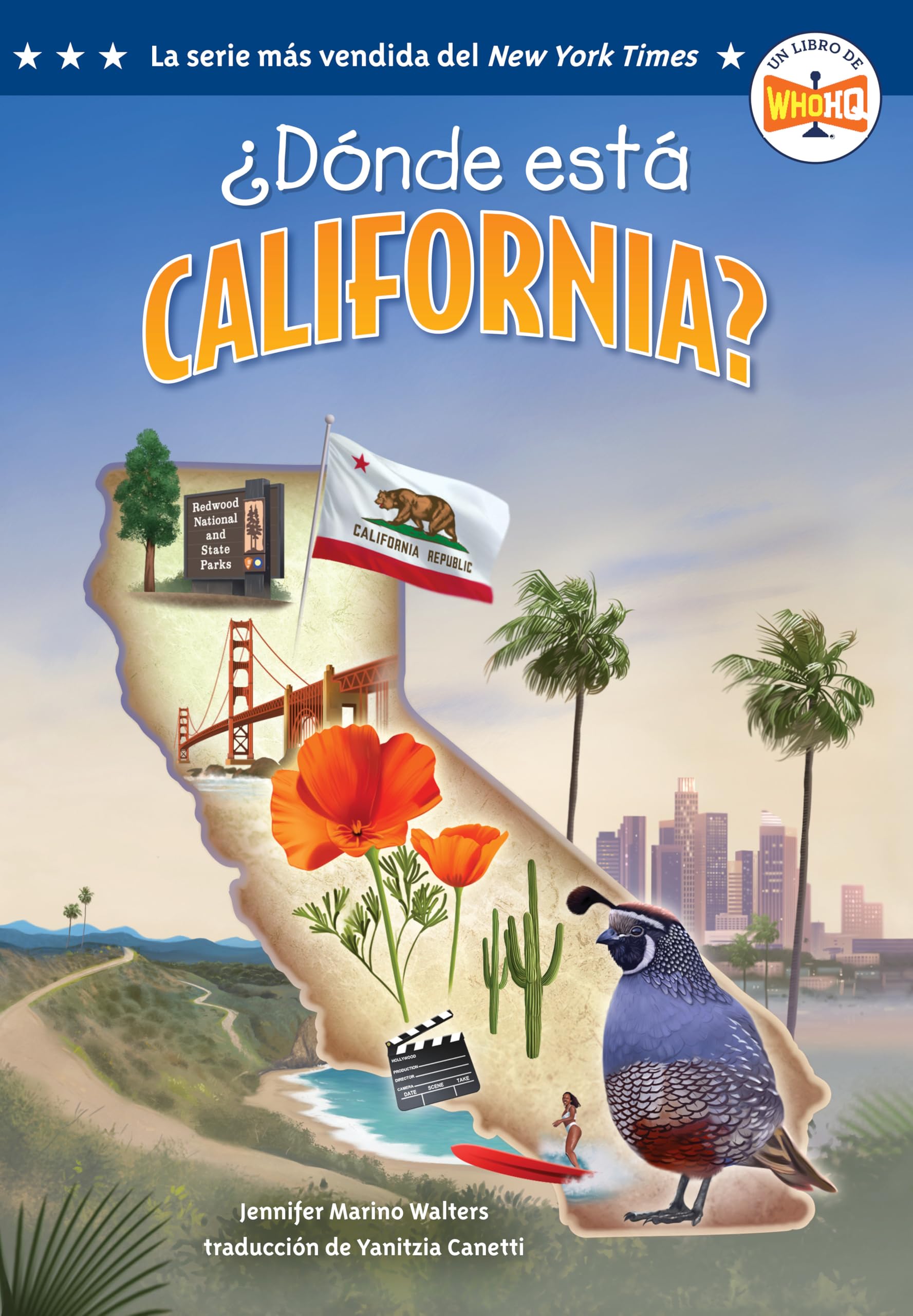 Dnde Est California? (Where Is California? Spanish Edition) (Who Hq: The 50 States)