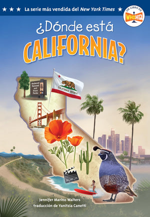 Dnde Est California? (Where Is California? Spanish Edition) (Who Hq: The 50 States)