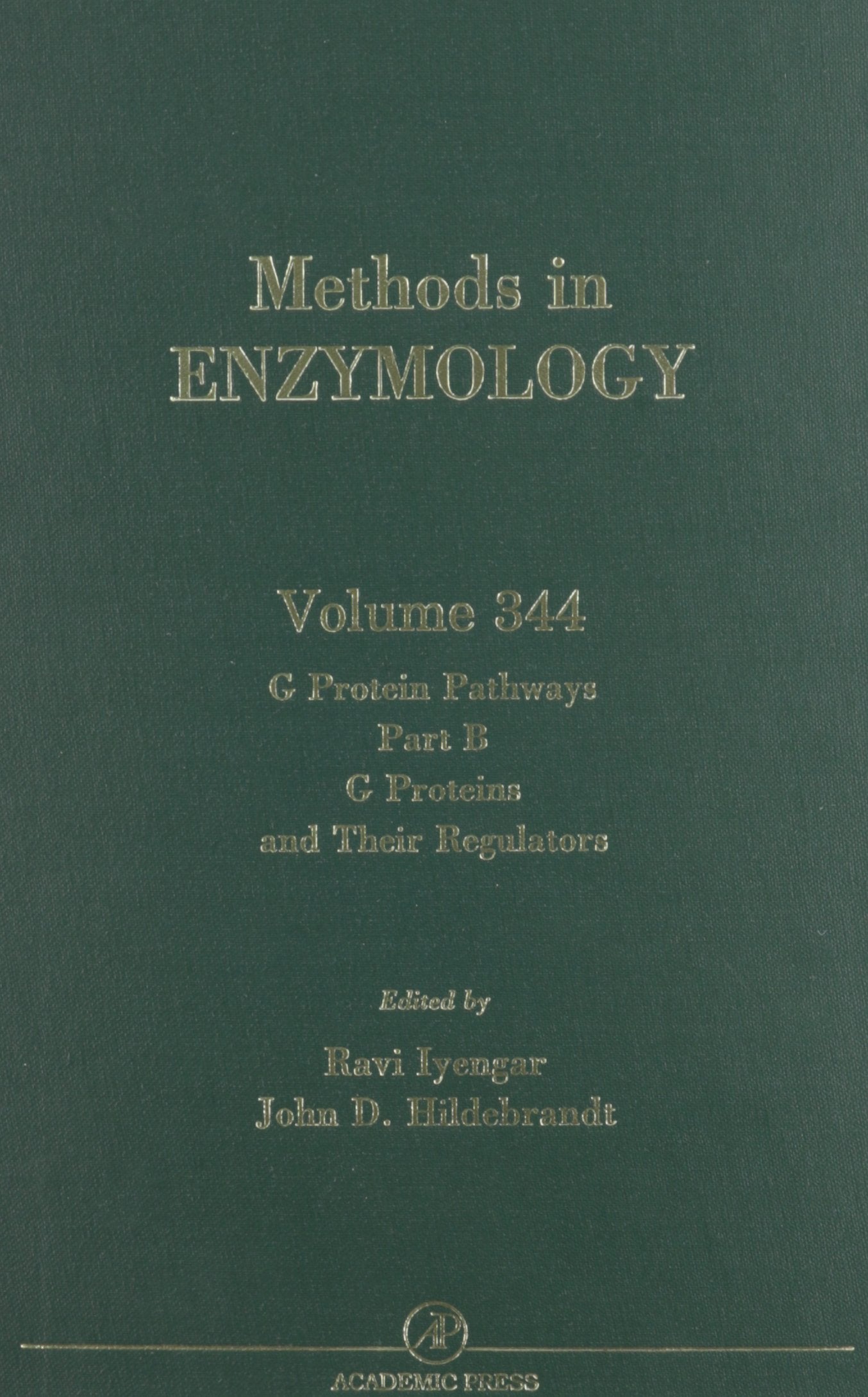G Protein Pathways, Part B: G Proteins And Their Regulators (Volume 344) (Methods In Enzymology, Volume 344)