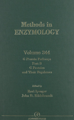 G Protein Pathways, Part B: G Proteins And Their Regulators (Volume 344) (Methods In Enzymology, Volume 344)