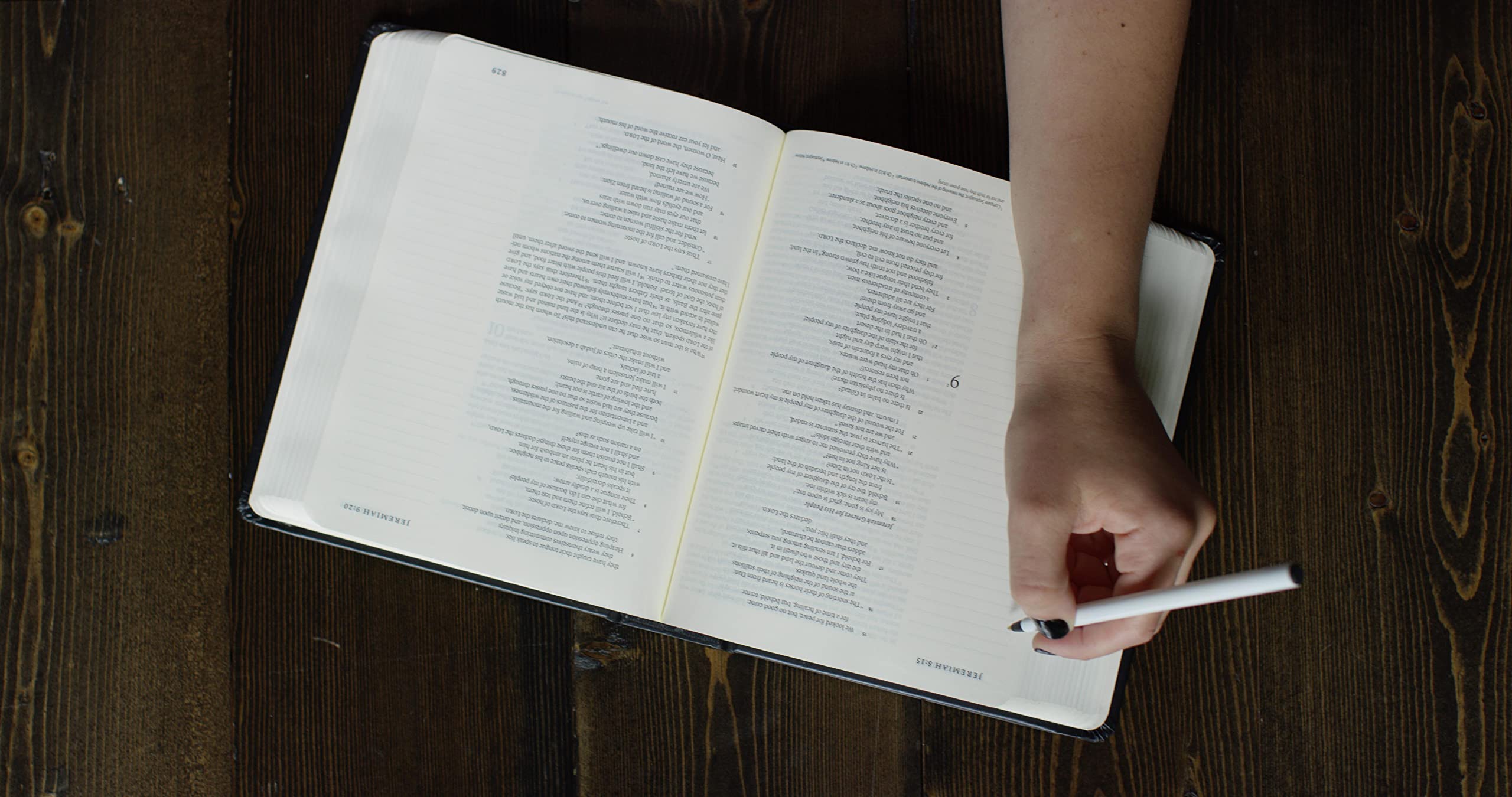 Esv Single Column Journaling Bible (Original, Black)