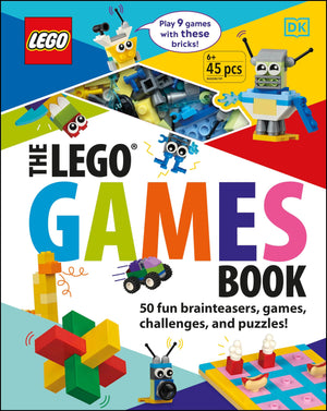 The LEGO Games Book: 50 Fun Brainteasers, Games, Challenges, and Puzzles!,New