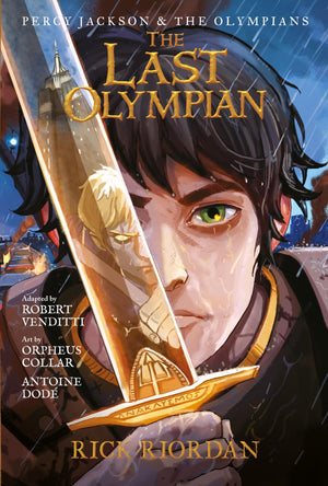 Percy Jackson And The Olympians: Last Olympian: The Graphic Novel, The (Percy Jackson & The Olympians),Used