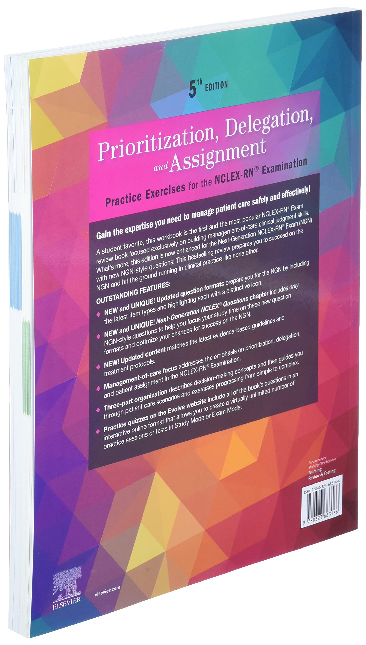 Prioritization, Delegation, And Assignment: Practice Exercises For The Nclexrn Examination,New