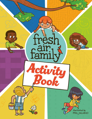 Fresh Air Family Activity Book (Color And Learn)