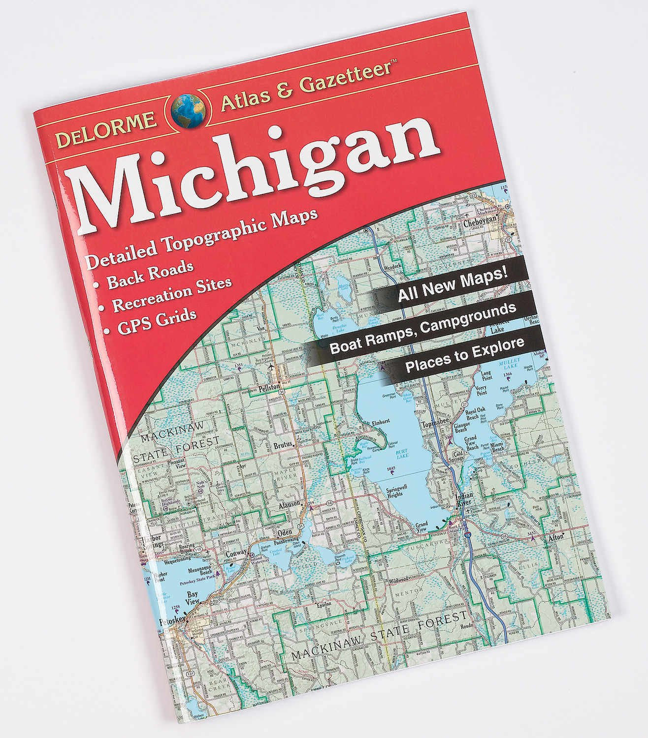 Michigan Atlas & Gazetteer,Used