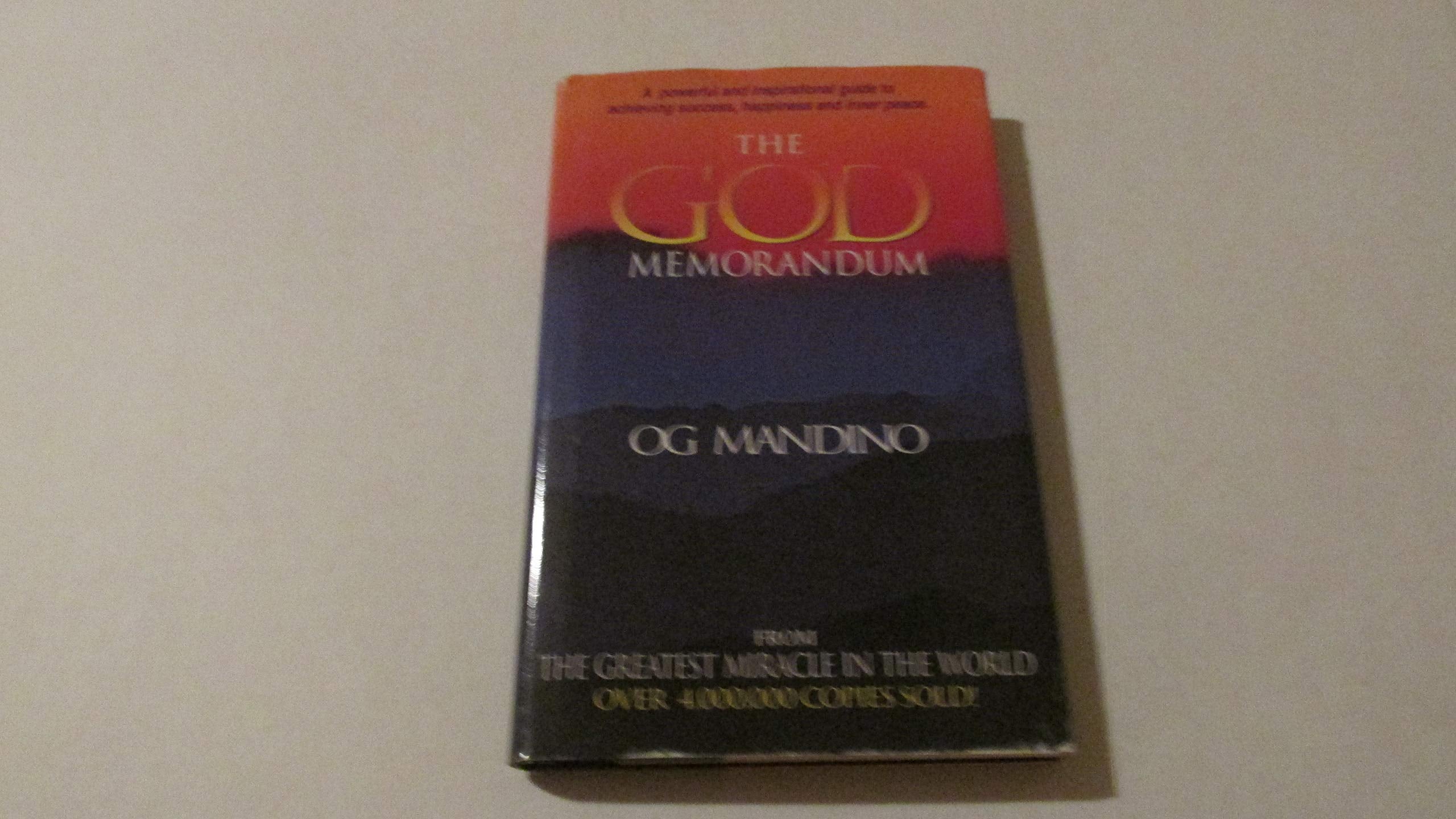 The God Memorandum,Used