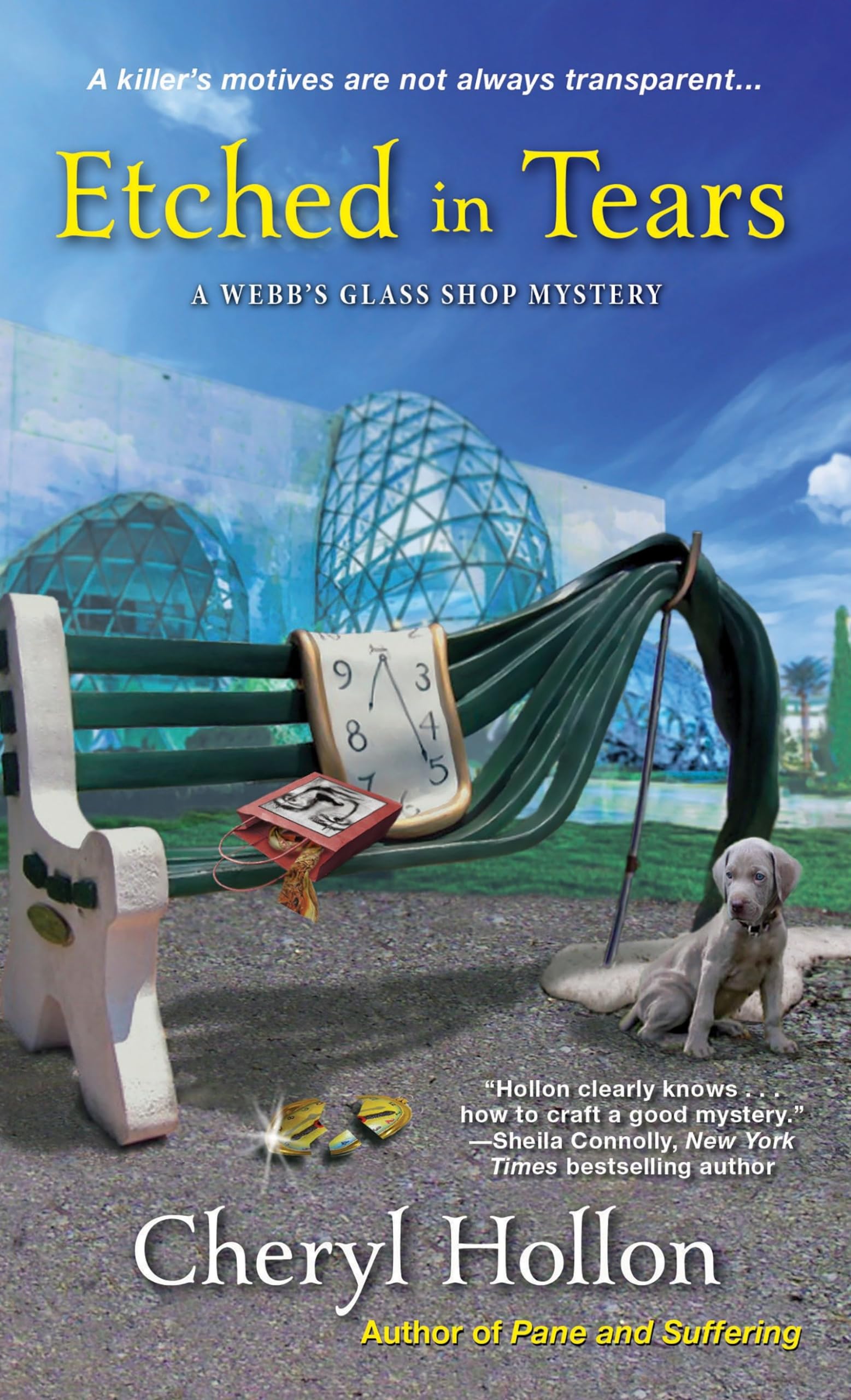 Etched in Tears (A Webb's Glass Shop Mystery),Used