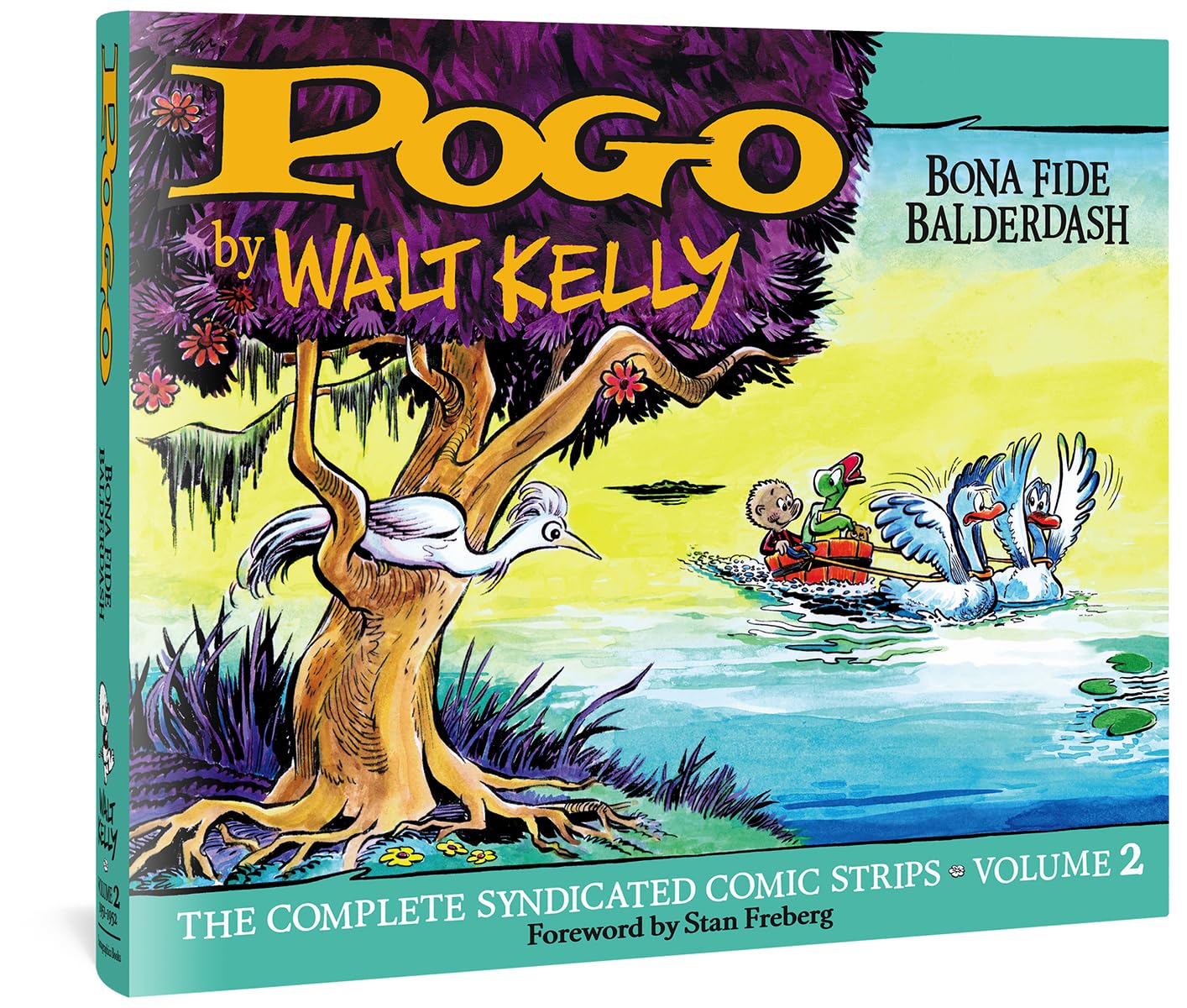 Pogo Volume 2: Bona Fide Balderdash (POGO COMP SYNDICATED STRIPS HC),Used