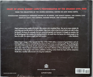 Heart Of Spain: Robert Capa'S Photographs Of The Spanish Civil War