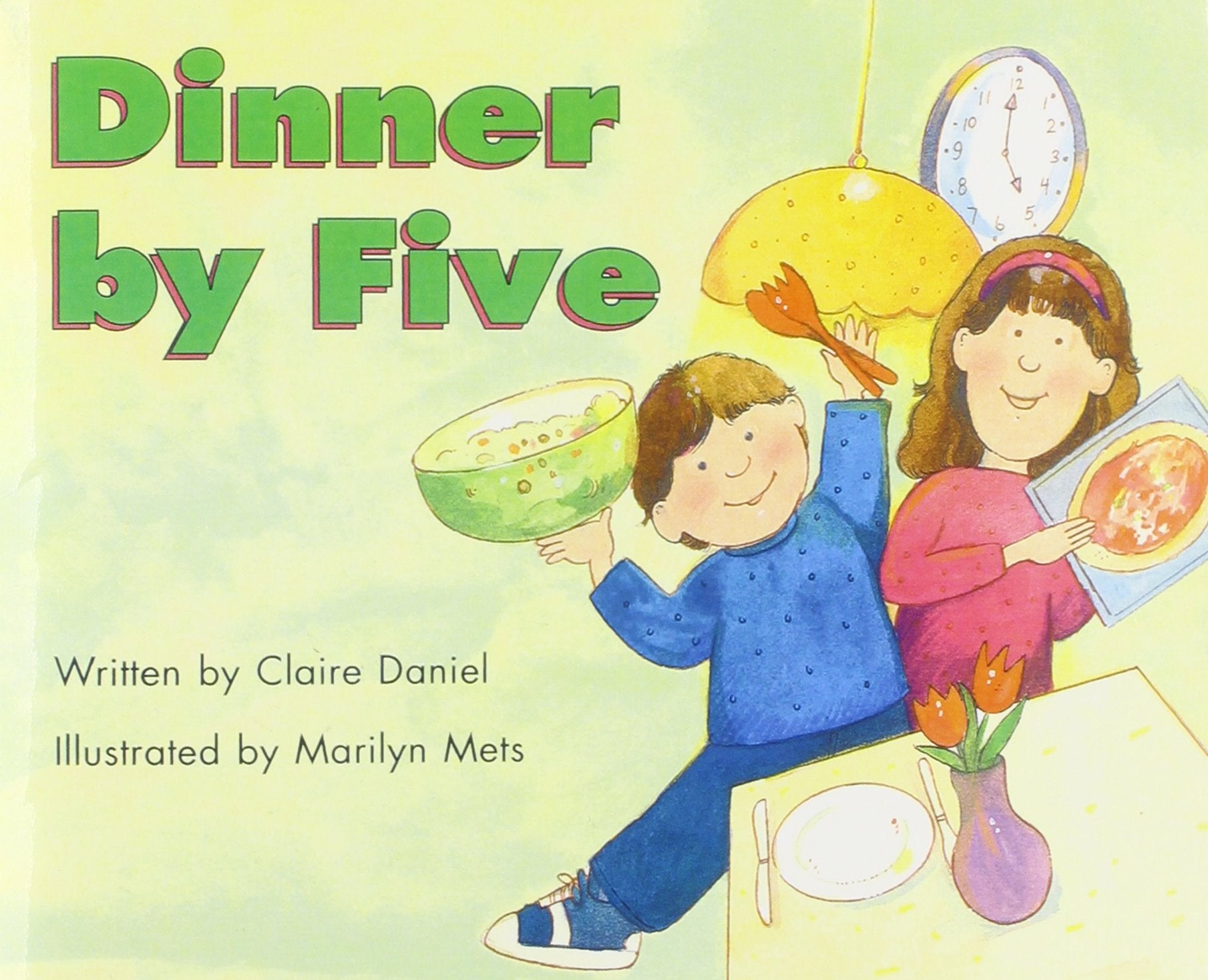 Ready Readers, Stage 3, Book 4, Dinner by Five, Single Copy,Used
