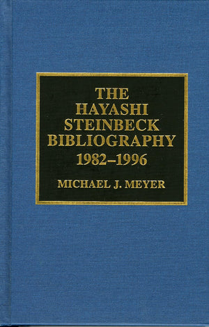 The Hayashi Steinbeck Bibliography,Used