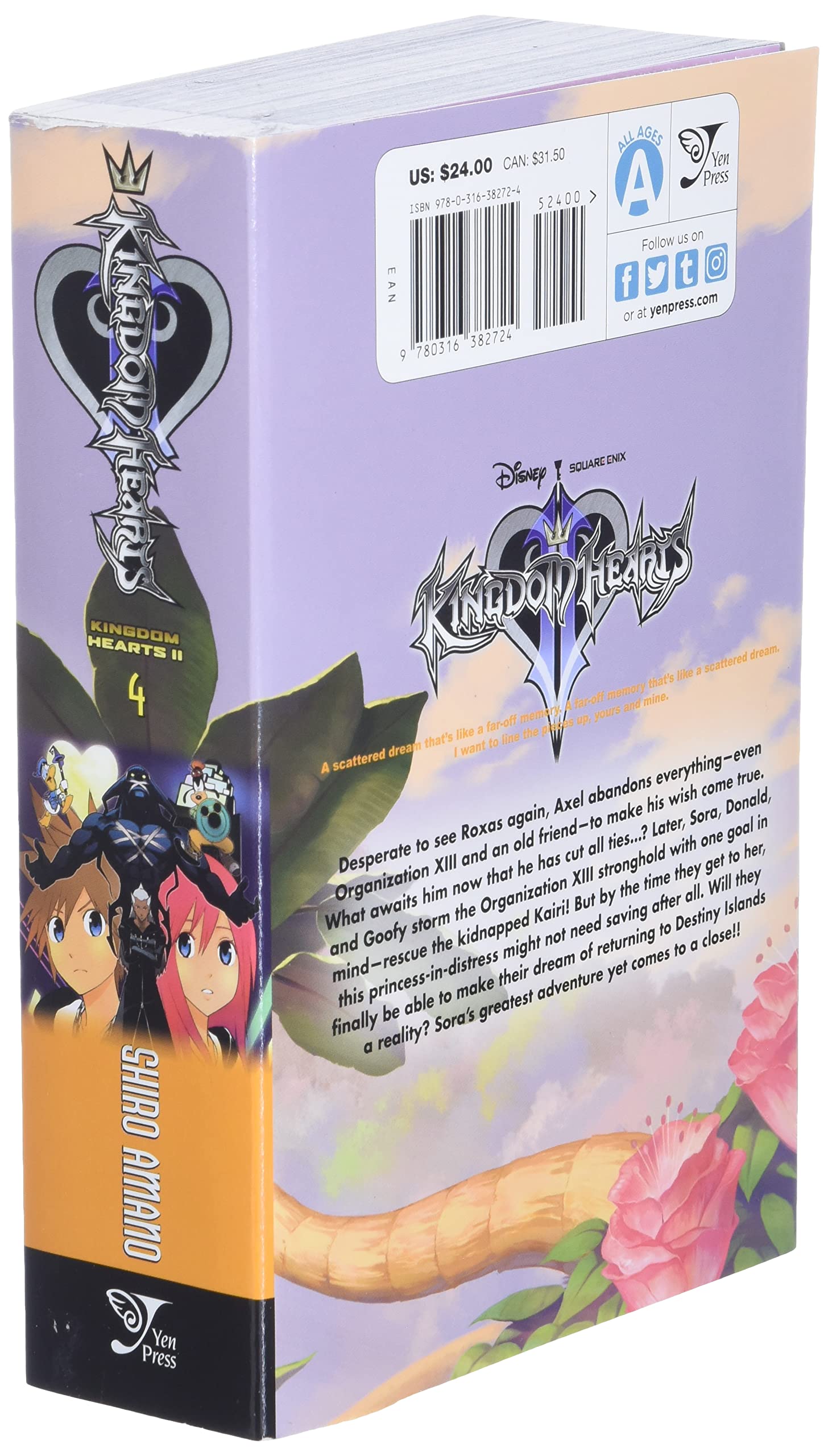 Kingdom Hearts Ii, Vol. 4 (Kingdom Hearts Ii, 4)
