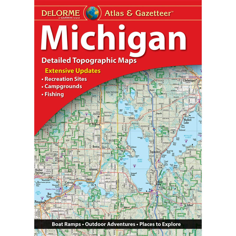 Michigan Atlas & Gazetteer,Used