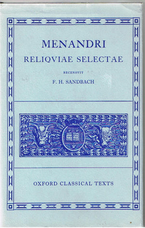 Reliquiae Selectae (Oxford Classical Texts),Used