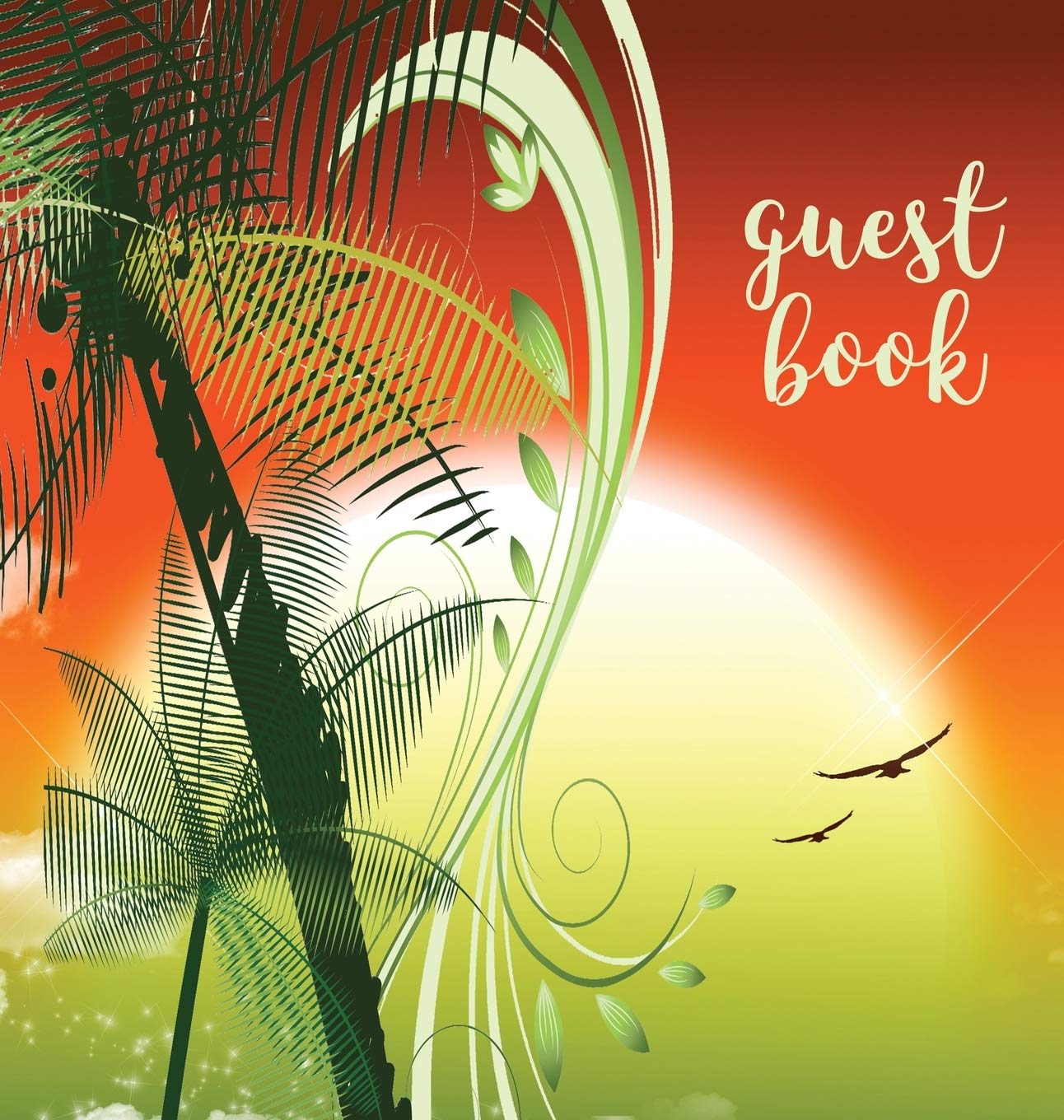 GUEST BOOK (Hardback), Visitors Book, Guest Comments Book, Vacation Home Guest Book, Beach House Guest Book, Visitor Comments Bo,Used