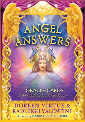 Angel Answers Oracle Cards: A 44Card Deck And Guidebook