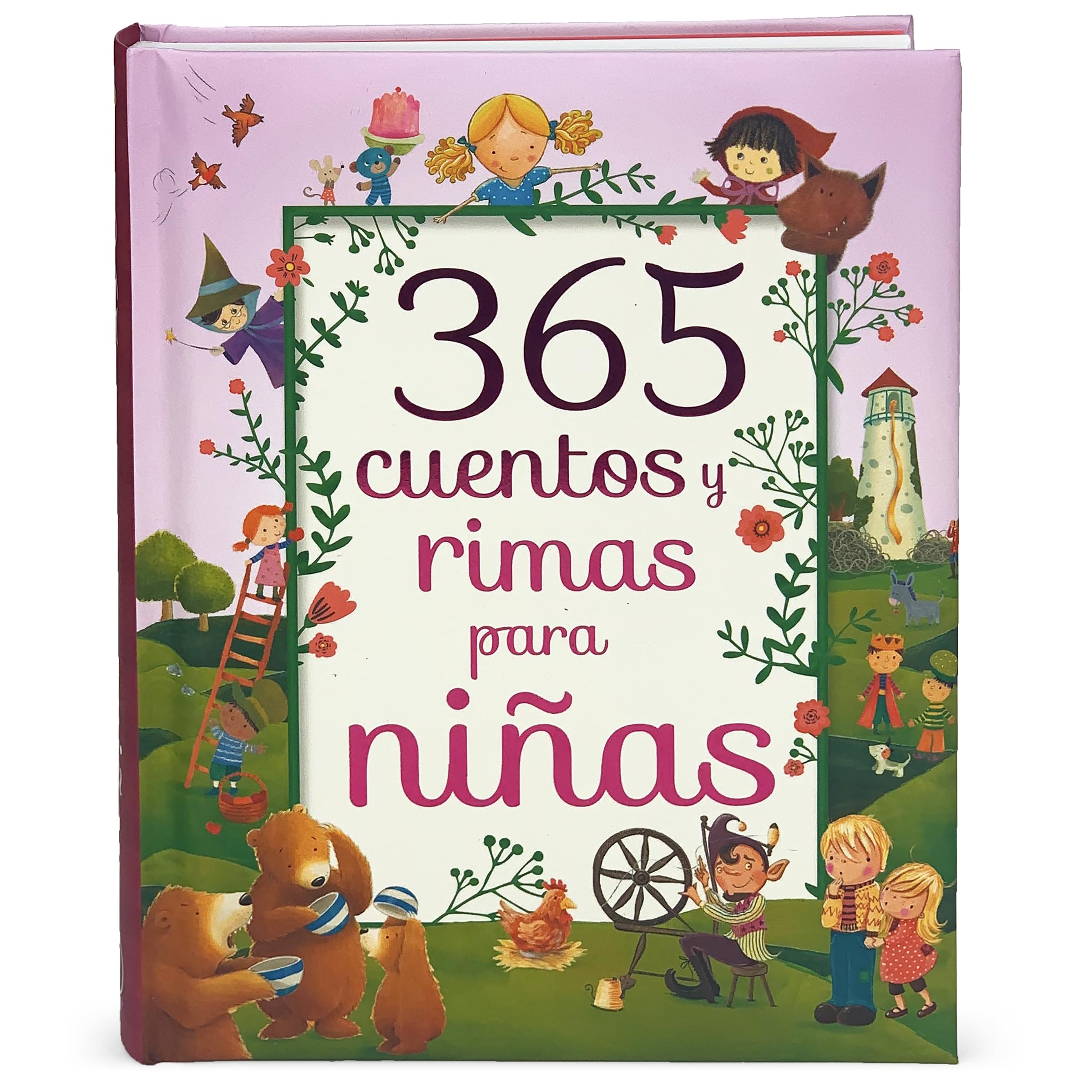 365 Cuentos y Rimas para Ninas/ 365 Tales and Rhymes for Girls (365 Stories and Rhymes Treasury) (Spanish Edition),New