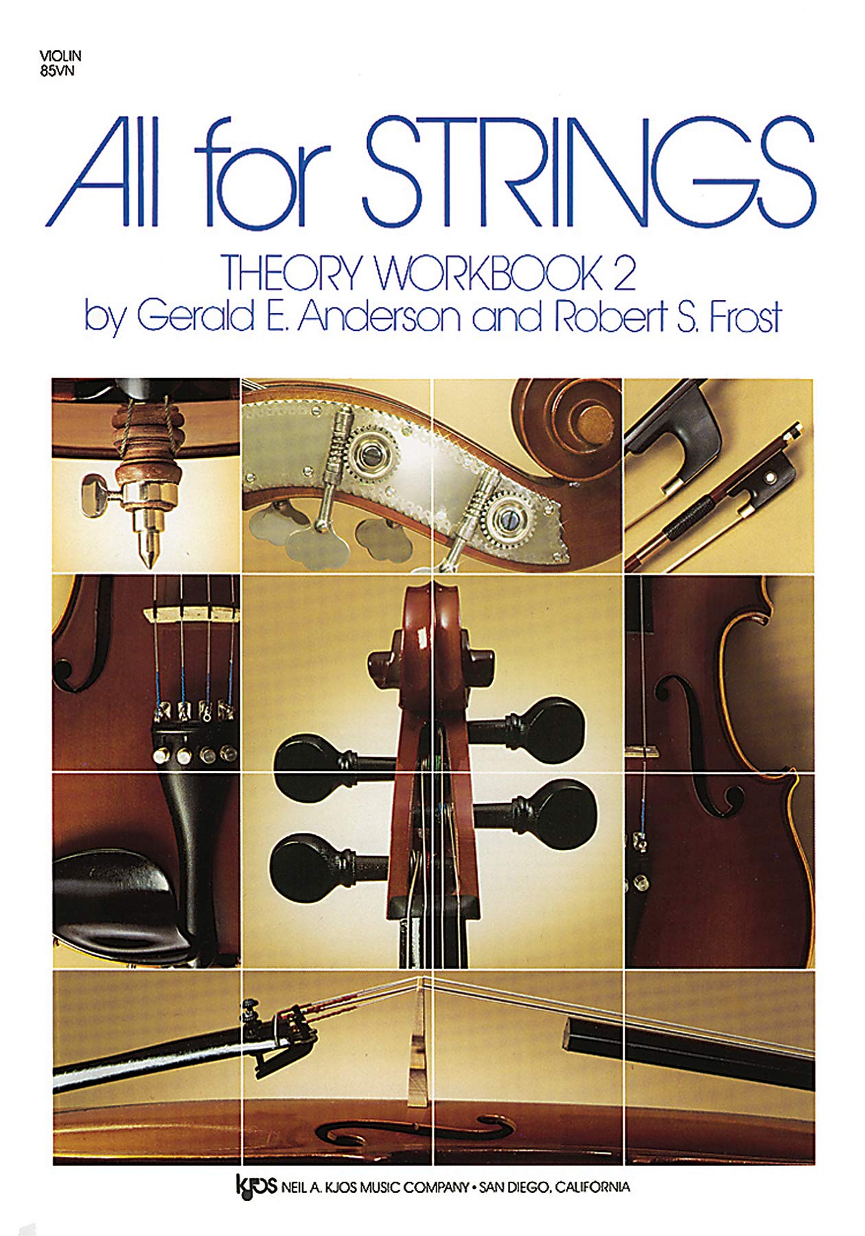 All For Strings Theory Book 2: Violin,Used