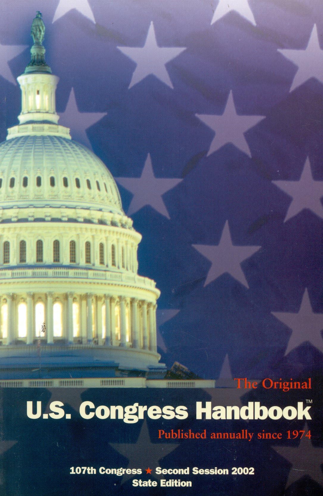 The Original U.S. Congress Handbook, 2002,Used