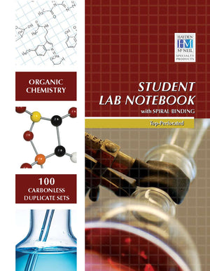 Organic Chemistry Student Lab Notebook,Used